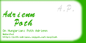 adrienn poth business card